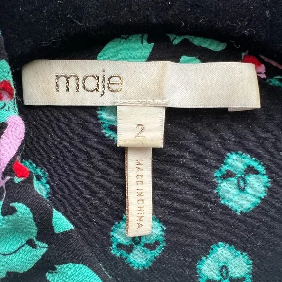 MAJE Blouse Size 2 - Picture 3 of 3